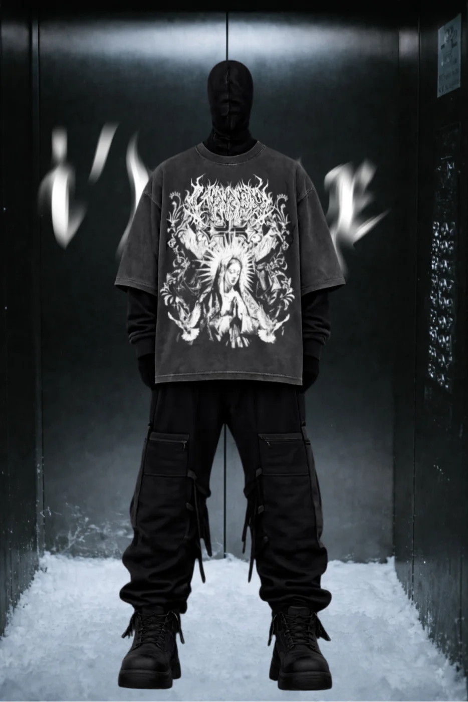 Polera Acid Wash Oblivio