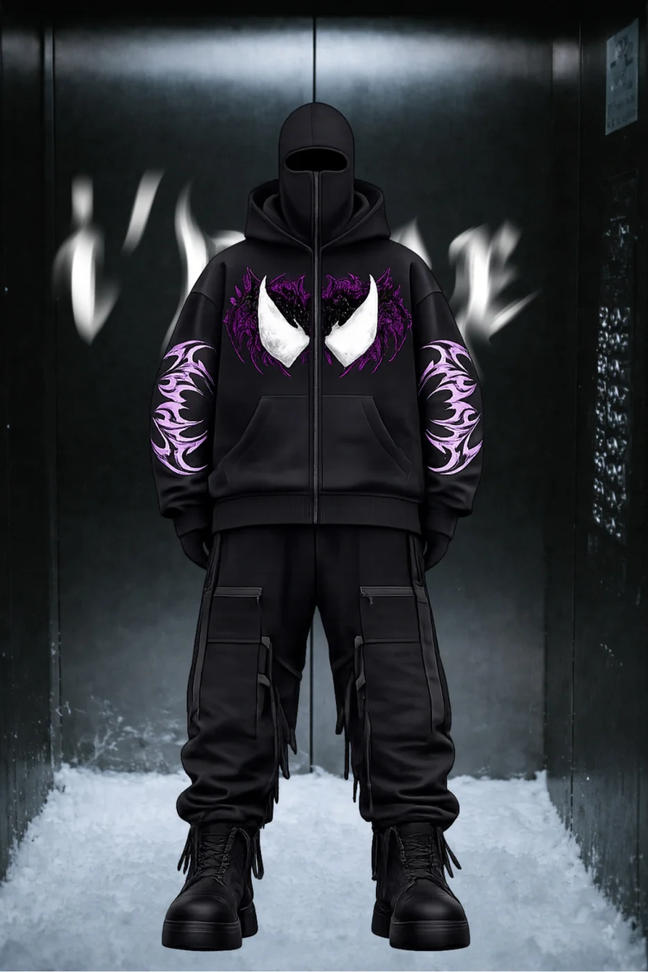 Polerón ninja Venom